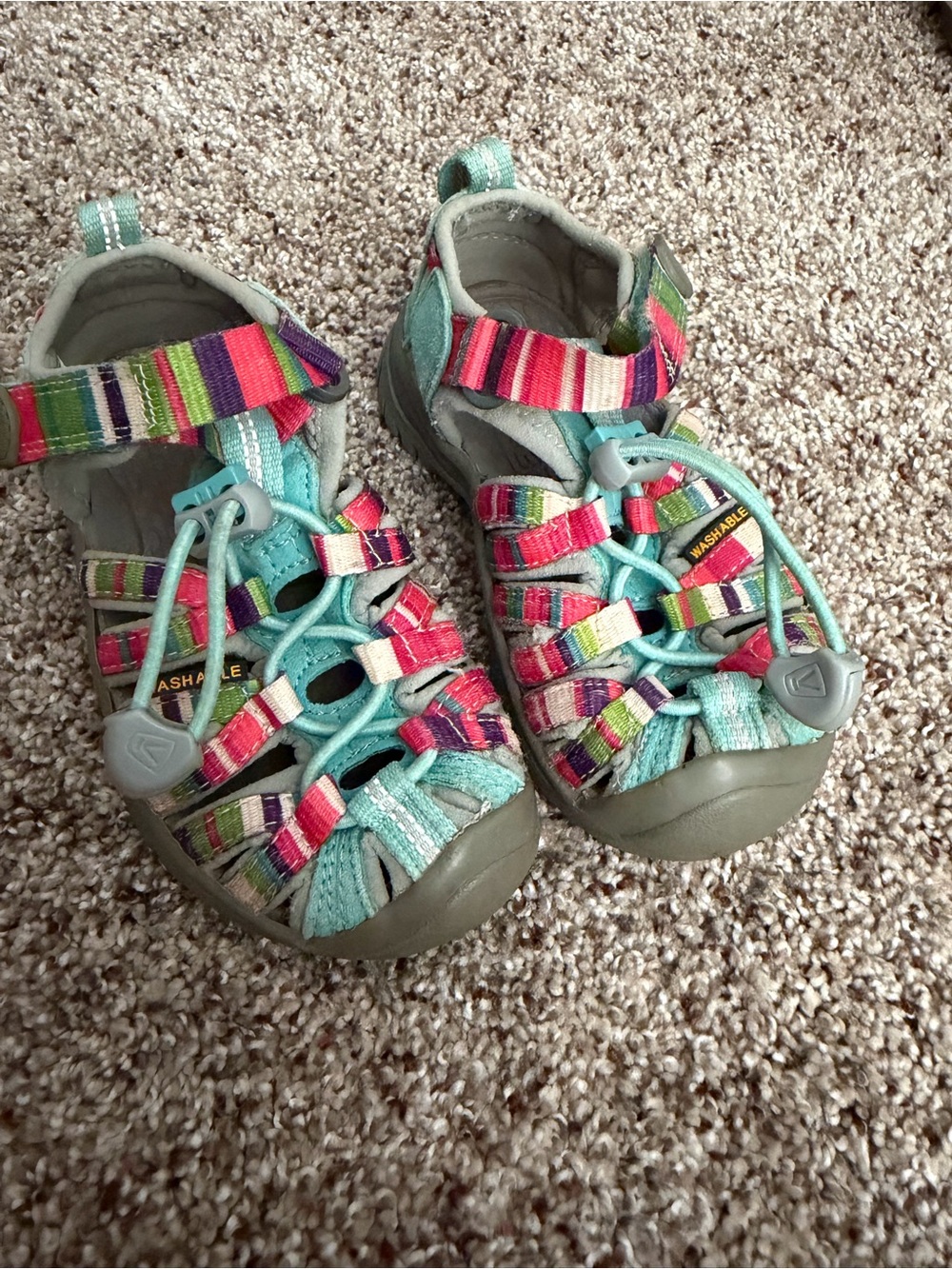 KEEN Whisper Sandals in Raya Fusion - Toddler Size 8